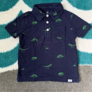 BabyGap Dino Polo (Navy) Size 2T.